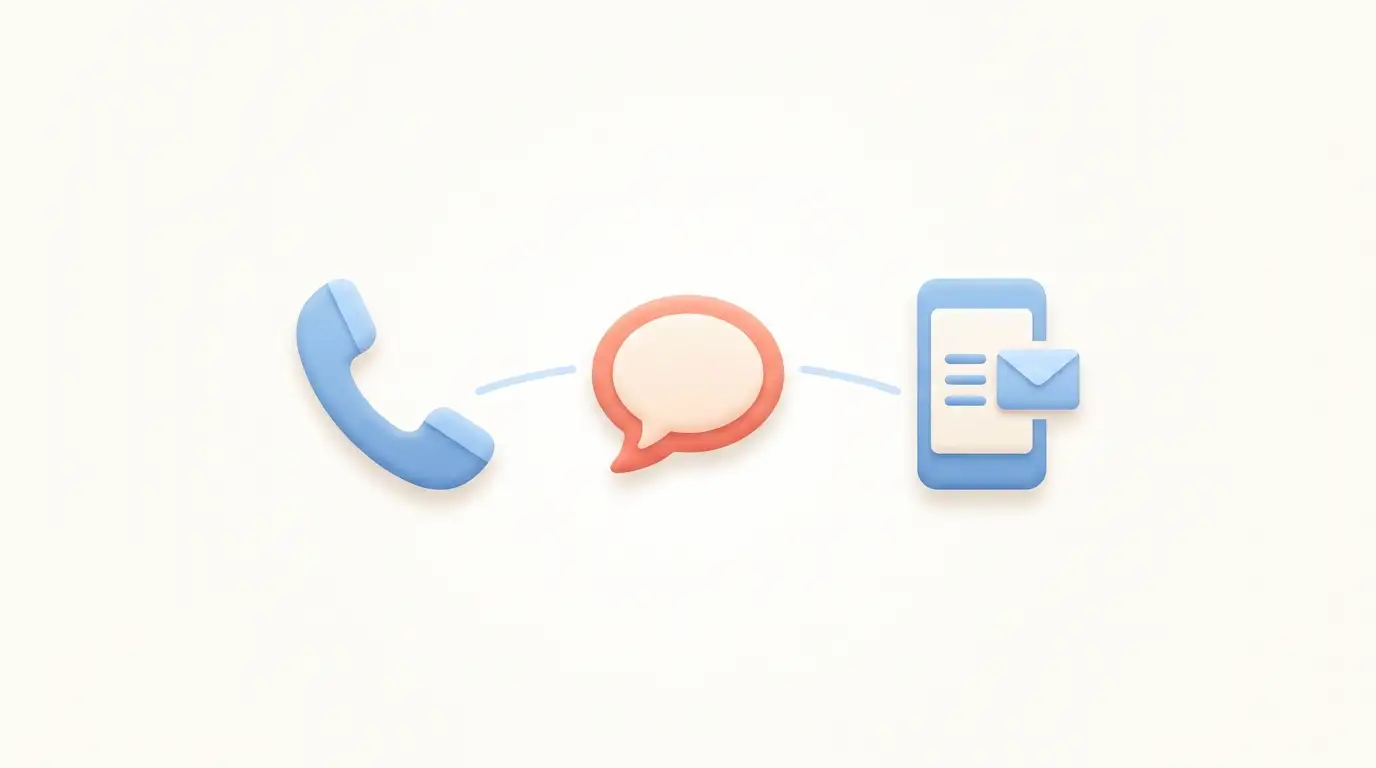 Stilering van een 24/7 hulplijn voor problematisch speelgedrag, met een telefoon-icoon, chat-bubbel en WhatsApp-symbool naast elkaar